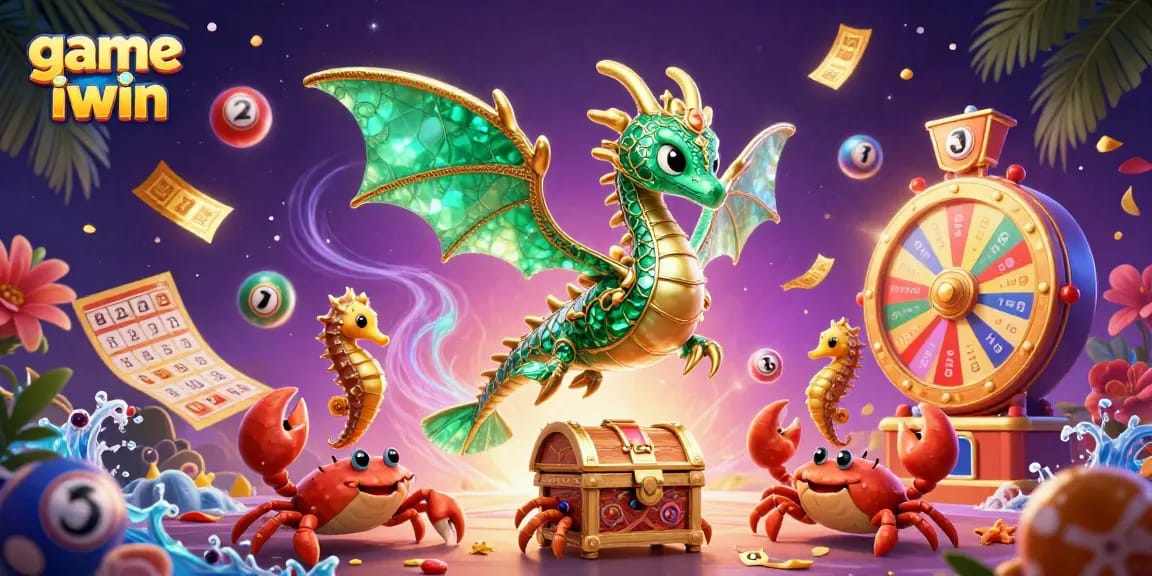 Experience the thrill of the game iwin with vibrant lottery elements and stunning sea creatures.