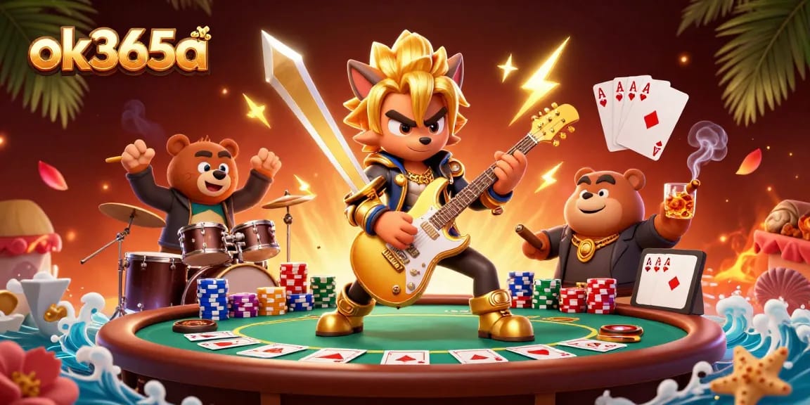Experience thrilling gameplay with ok365a, featuring vibrant casino action and dynamic characters.