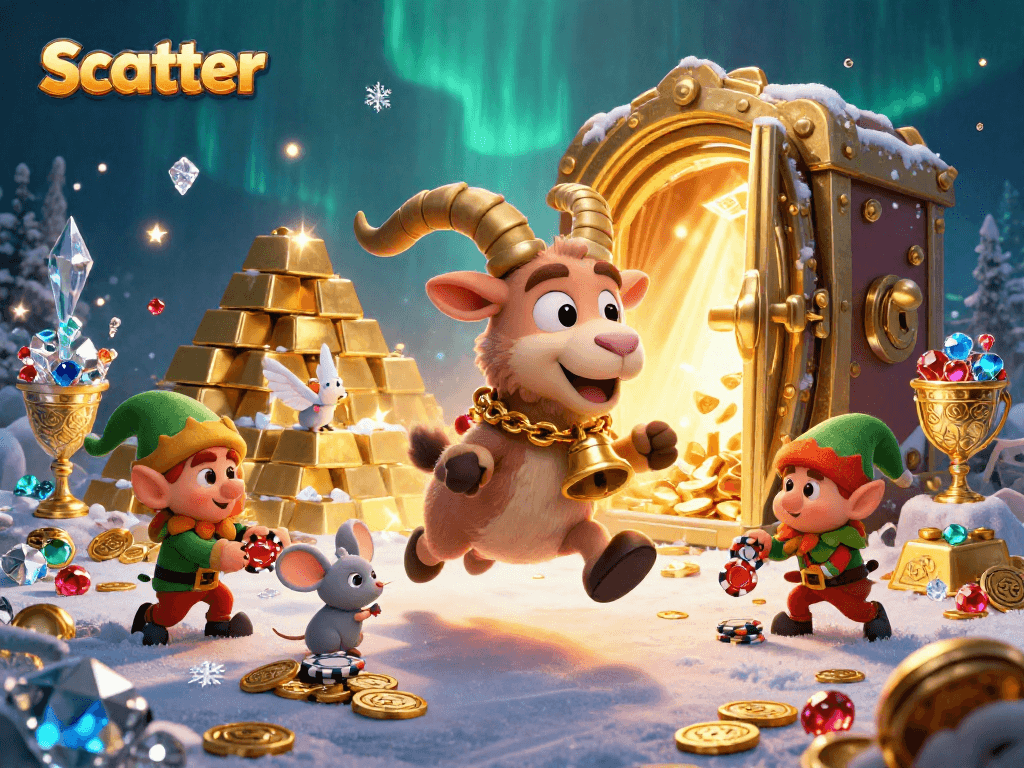 Engage in thrilling gameplay while enjoying vibrant scenes featuring scatter symbols and exciting casino elements.