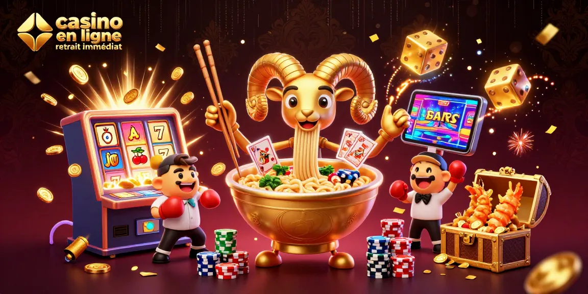 Plongez dans l'univers du casino en ligne retrait immédiat avec des personnages intrigants et des jackpots éclatants.