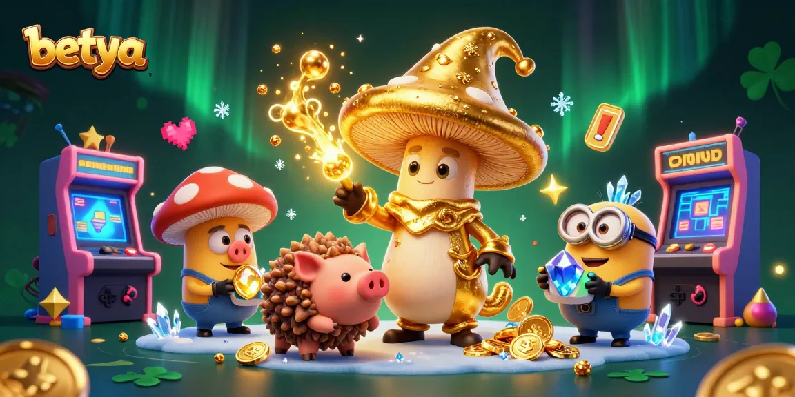 Experience the exciting magic of betya in a vibrant, action-packed casino scene.
