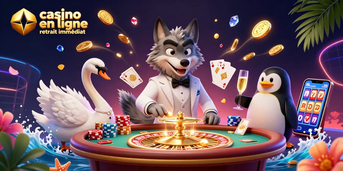 Découvrez les jeux avec casino en ligne retrait immédiat de manière animée et festive.