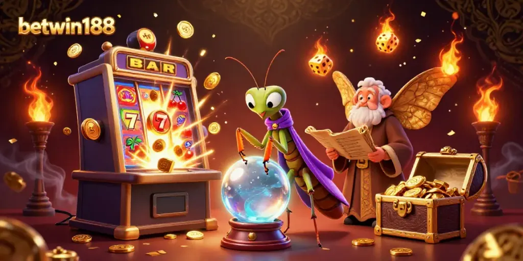 Gambarkan pengalaman betwin188 dengan slot 3D dan karakter menarik dalam konteks kasino digital.