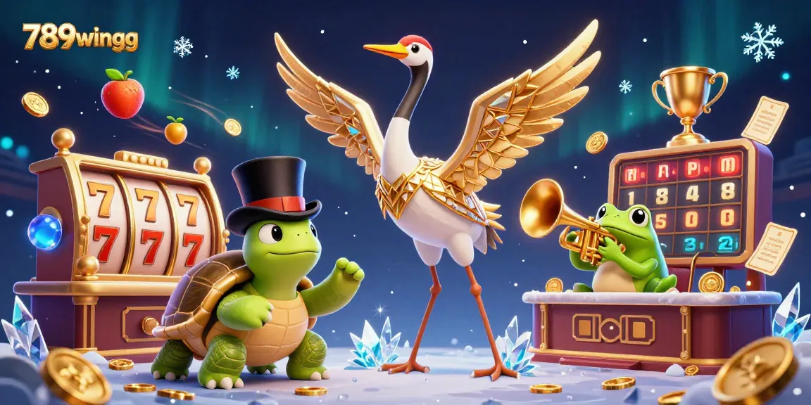 Experience the excitement of 789wingg with vivid casino elements and vibrant characters.