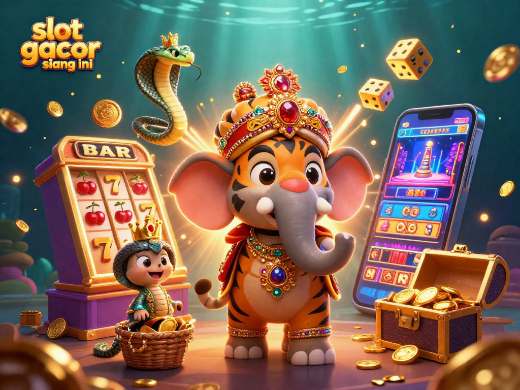 Experience the excitement of slot gacor siang ini as you join lively characters and vibrant casino elements.