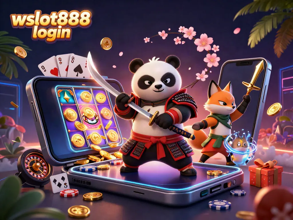 Login wslot888 untuk bermain slot dengan karakter kartun 3D menarik.