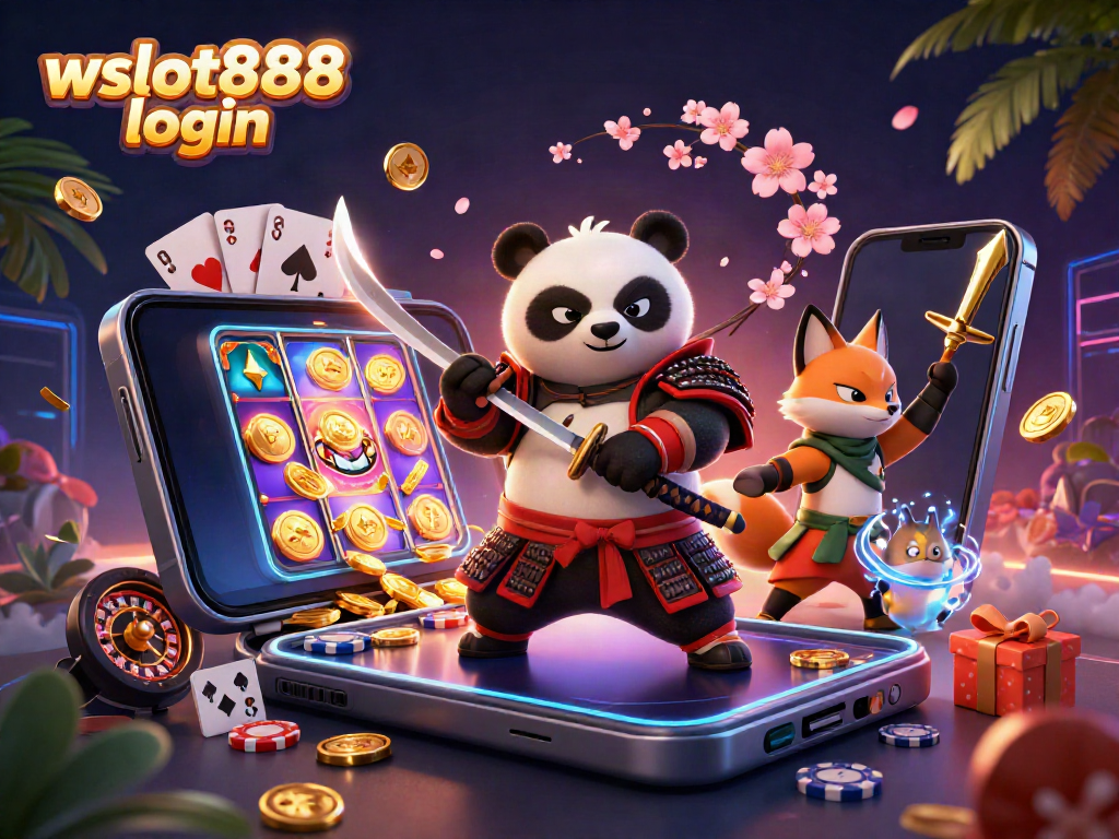 Login wslot888 untuk bermain slot dengan karakter kartun 3D menarik.