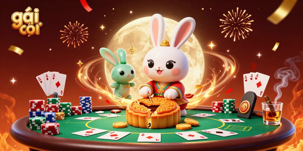 Engage with the vibrant scene where the rabbit symbolizes joy in gambling in gái gọi themed digital art.