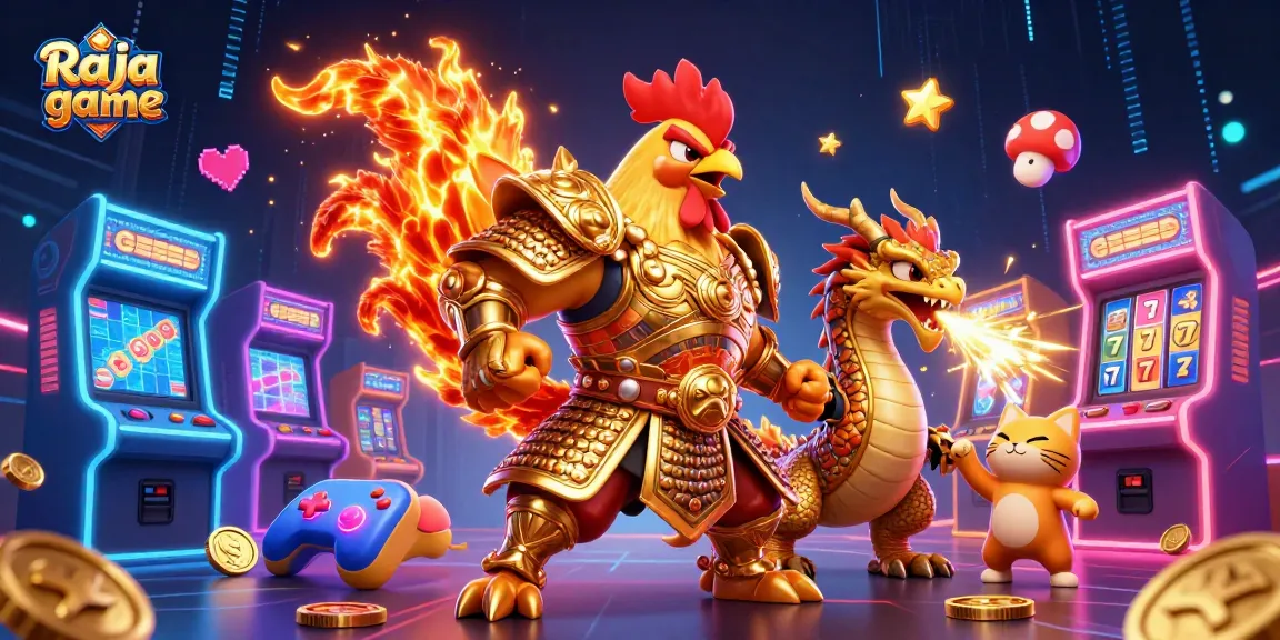 Experience exciting gameplay with Raja game featuring dynamic casino-themed elements