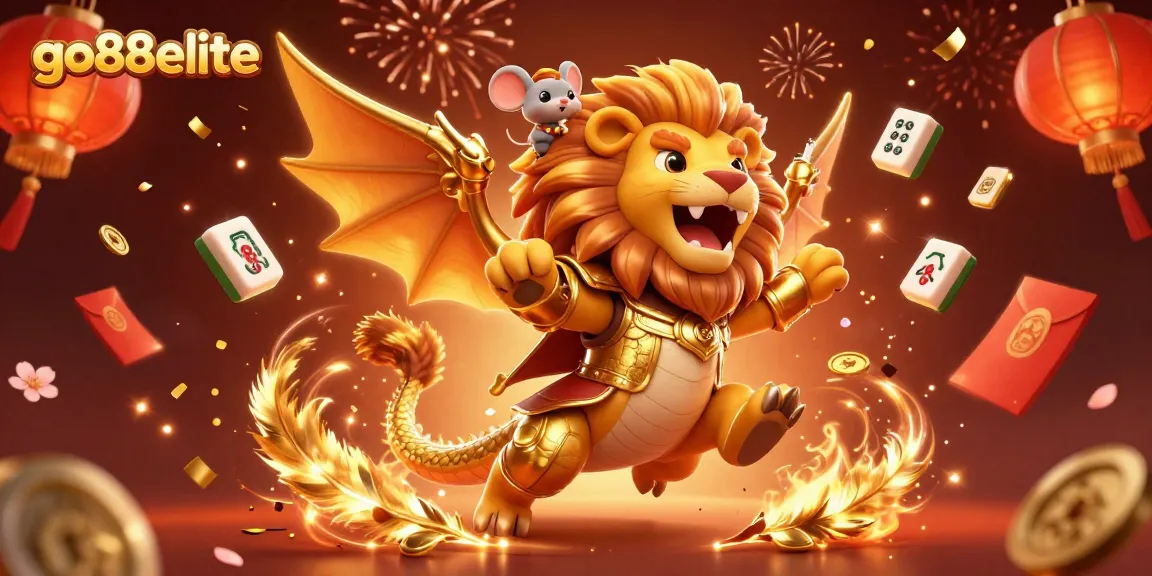 Capture winning moments at go88elite with vibrant 3D casino elements, celebrating excitement and bravery.