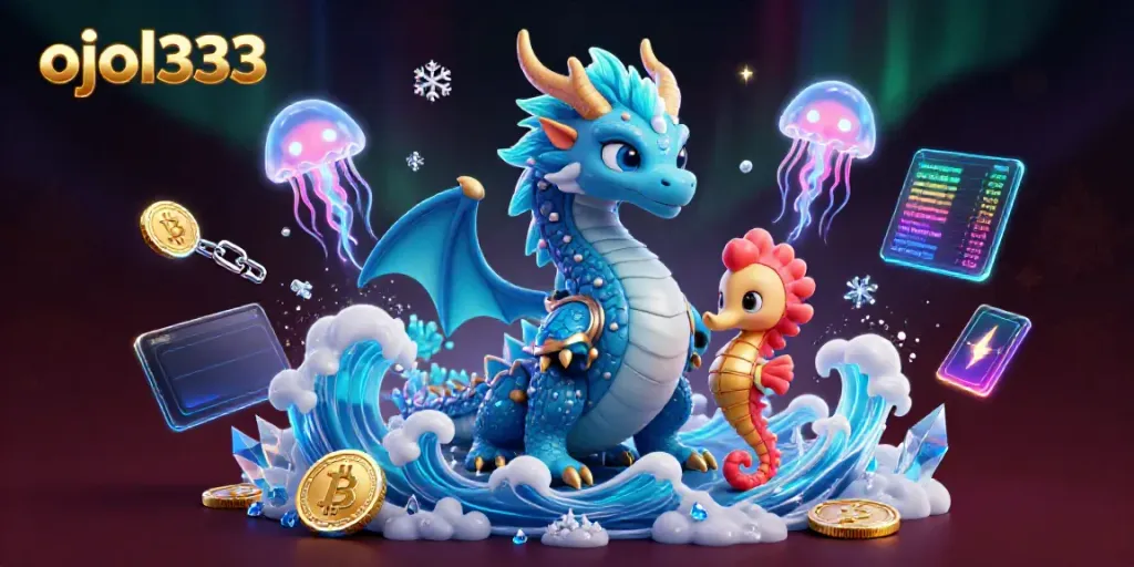 Engage with exciting gameplay at ojol333 featuring animated characters and crypto elements.
