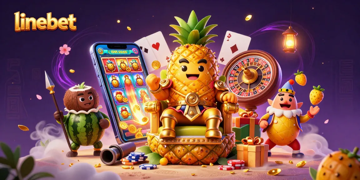Engage with linebet's vibrant casino world featuring characters and dynamic gaming elements.