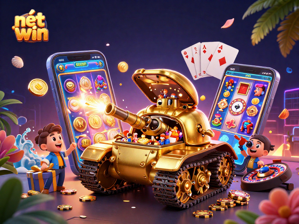Experience the exciting казино vibe at nét win, featuring a unique golden beetle tank casino setup!