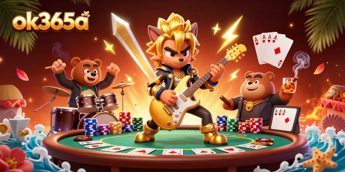 Experience thrilling gameplay with ok365a, featuring vibrant casino action and dynamic characters.