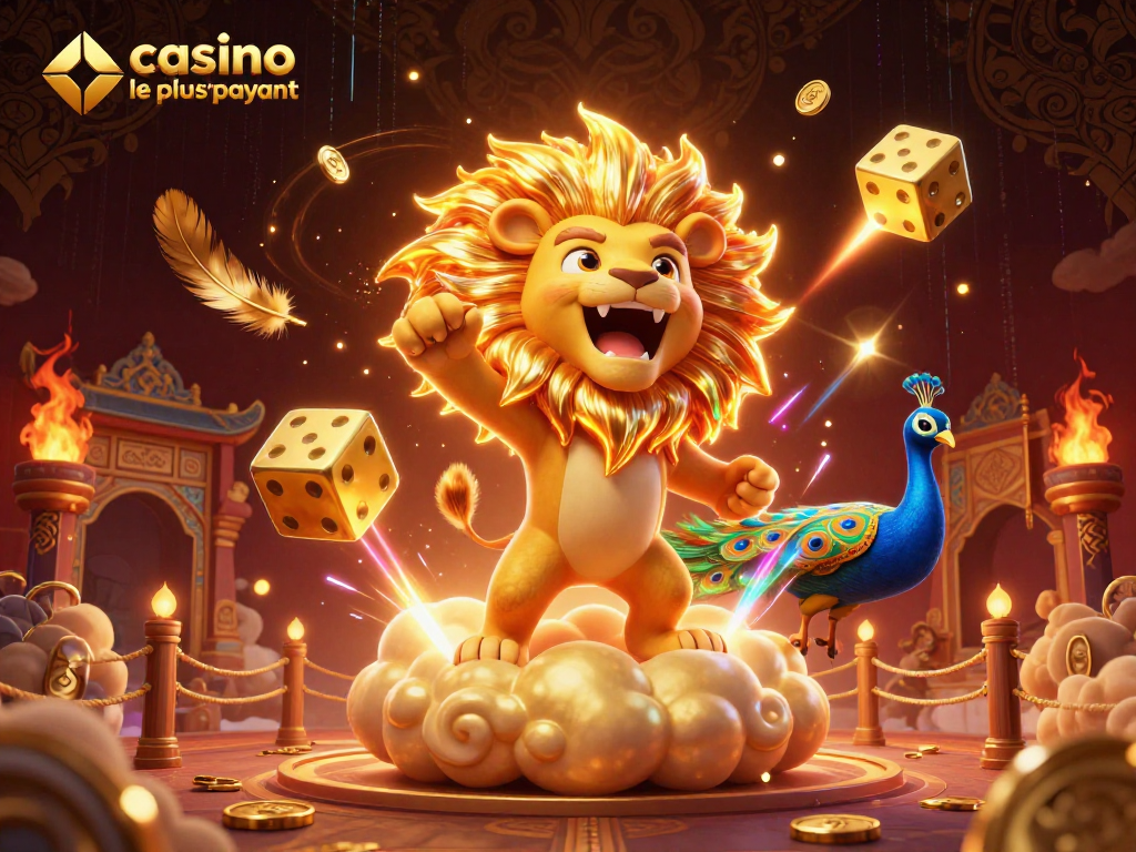 Jouer au casino en ligne le plus payant avec des personnages dynamiques dans une illustration 3D riche.