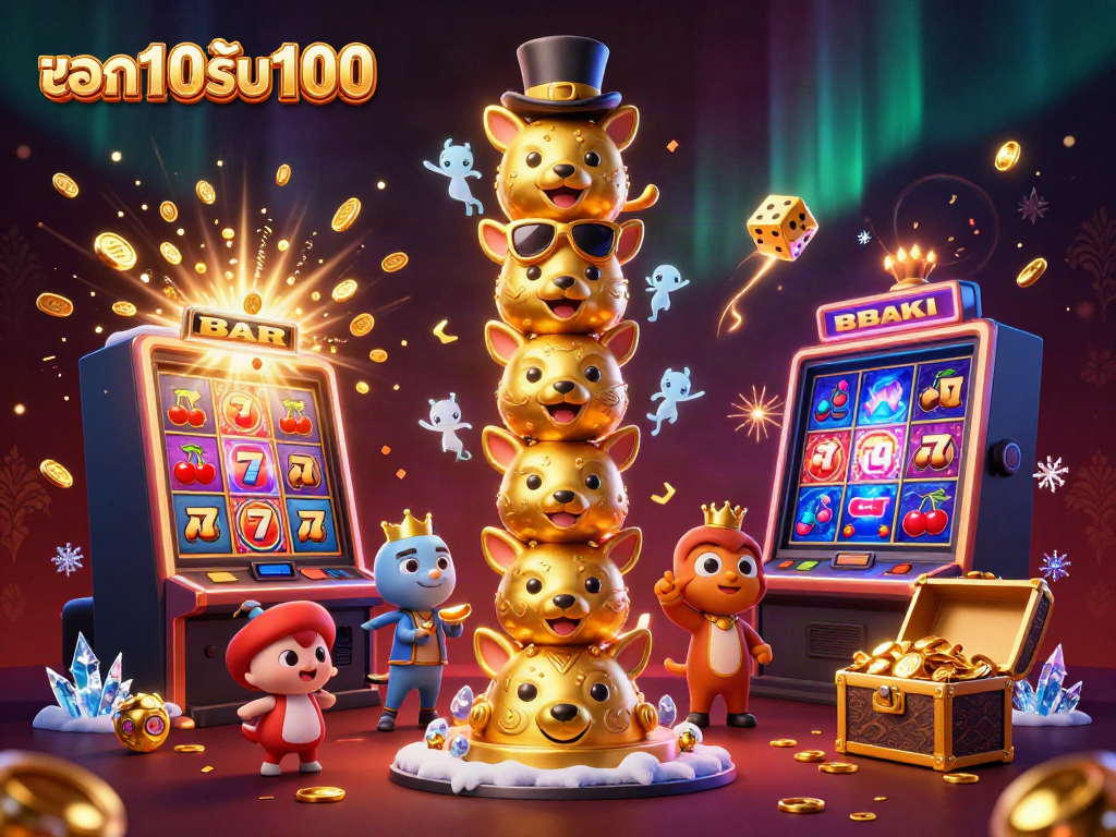 โปรโมชั่น ฝาก10รับ100 นำเสนอในลักษณะ 3D การเล่นสล็อตที่สนุกสนานและลงตัว