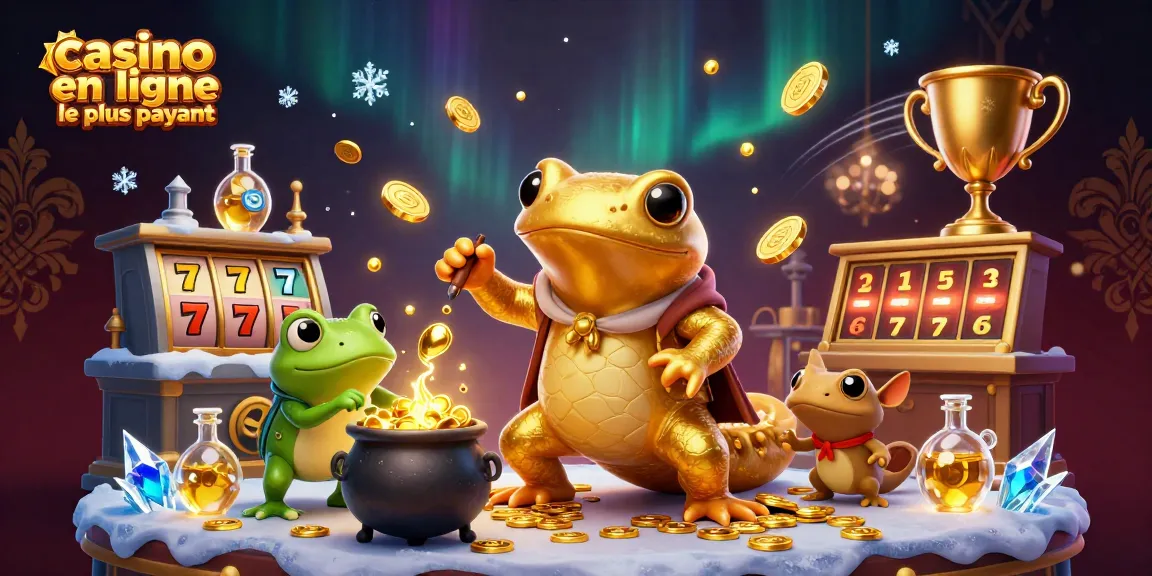 Jouer à des jeux sur le casino en ligne le plus payant avec un alchimiste et ses assistants.